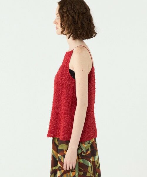 TOMORROWLAND / トゥモローランド キャミソール・チューブトップ | ファンシーヤーンツイード アメリカンスリーブキャミソール | 詳細3