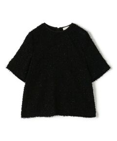 TOMORROWLAND / トゥモローランド シャツ・ブラウス | ファンシーヤーンツイード ショートTブラウス