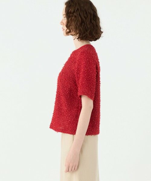 TOMORROWLAND / トゥモローランド シャツ・ブラウス | ファンシーヤーンツイード ショートTブラウス | 詳細3