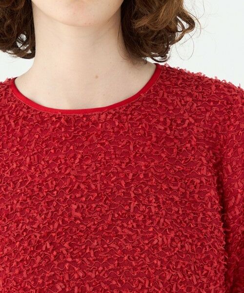 TOMORROWLAND / トゥモローランド シャツ・ブラウス | ファンシーヤーンツイード ショートTブラウス | 詳細5