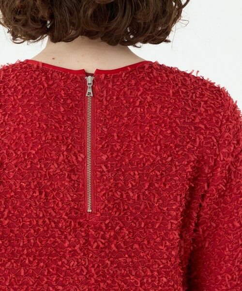 TOMORROWLAND / トゥモローランド シャツ・ブラウス | ファンシーヤーンツイード ショートTブラウス | 詳細6