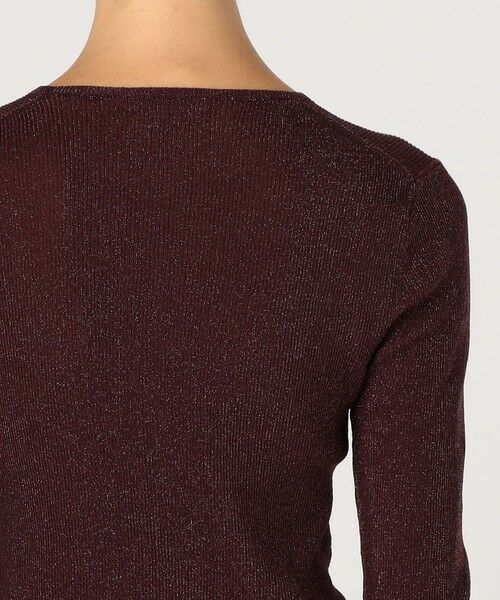 TOMORROWLAND / トゥモローランド カーディガン・ボレロ | シアーラメリブ クルーネックカーディガン | 詳細6