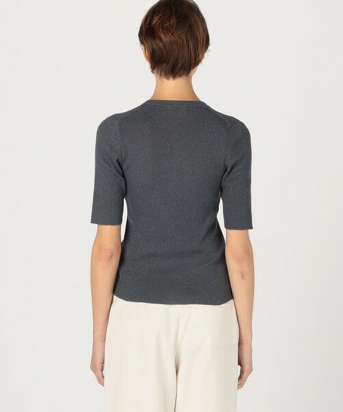 TOMORROWLAND / トゥモローランド ニット・セーター | シアーラメリブ ヘンリーネックプルオーバー | 詳細4