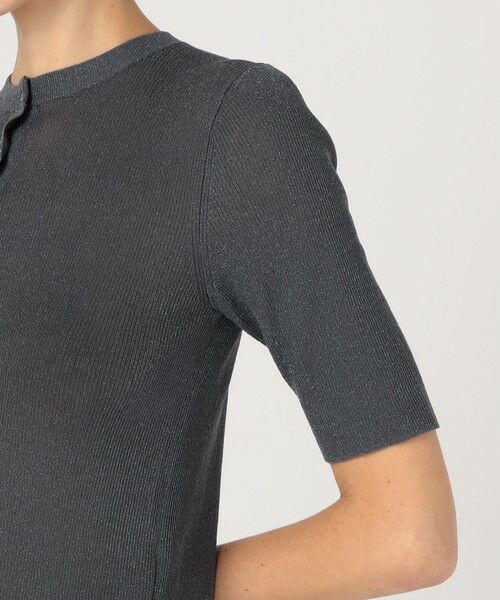 TOMORROWLAND / トゥモローランド ニット・セーター | シアーラメリブ ヘンリーネックプルオーバー | 詳細7