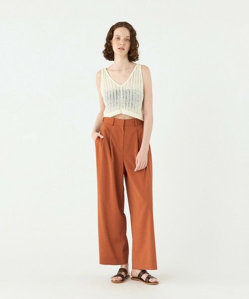 TOMORROWLAND / トゥモローランド ニット・セーター | チュールテープ ショートプルオーバー | 詳細1