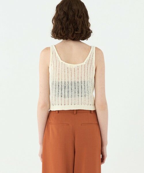 TOMORROWLAND / トゥモローランド ニット・セーター | チュールテープ ショートプルオーバー | 詳細4