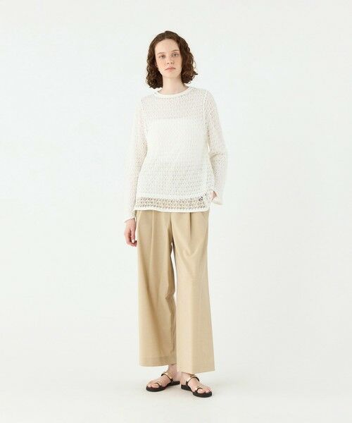 TOMORROWLAND / トゥモローランド ニット・セーター | コットンナイロンコイル Aラインプルオーバー | 詳細1