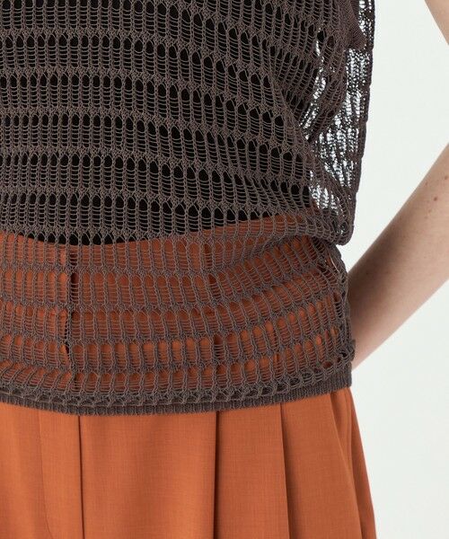 TOMORROWLAND / トゥモローランド その他トップス | コットンナイロンコイル アメリカンスリーブプルオーバー | 詳細7