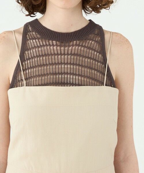 TOMORROWLAND / トゥモローランド サロペット・オールインワン | エアリネン キャミソールオールインワン | 詳細4