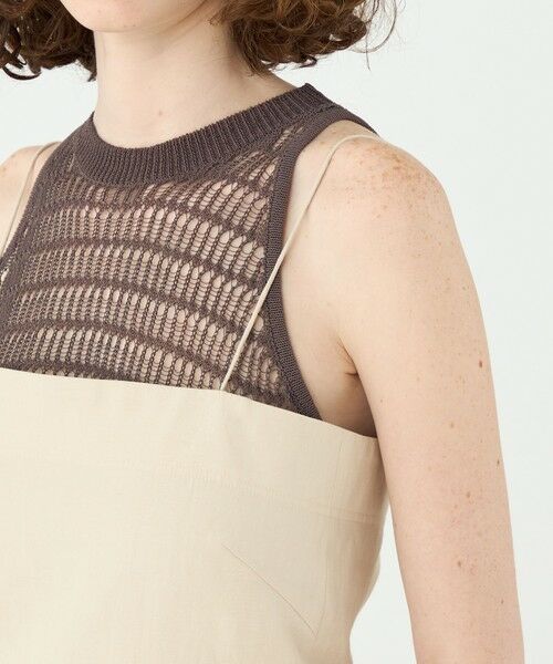 TOMORROWLAND / トゥモローランド サロペット・オールインワン | エアリネン キャミソールオールインワン | 詳細6