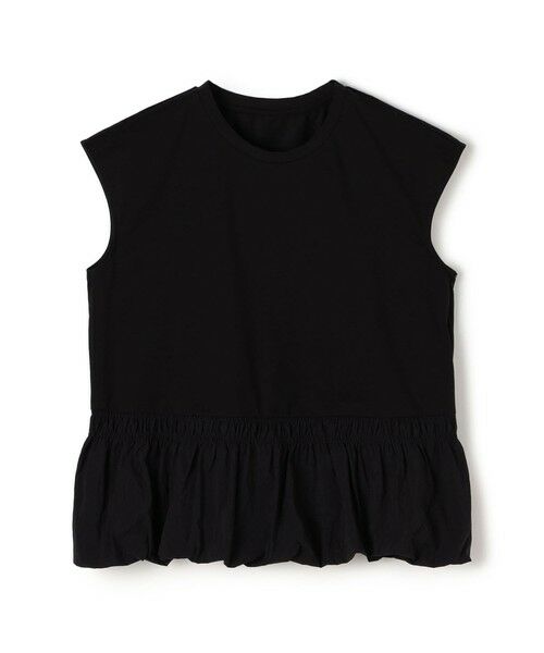 コットンバックサテンコンビ バルーンTシャツ （Tシャツ