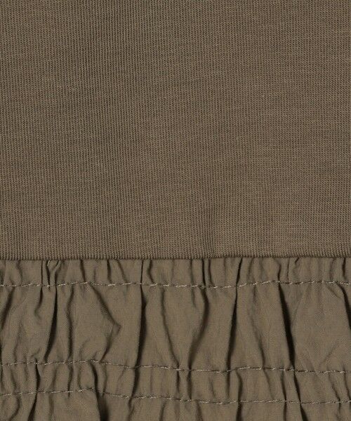 TOMORROWLAND / トゥモローランド Tシャツ | コットンバックサテンコンビ バルーンTシャツ | 詳細10