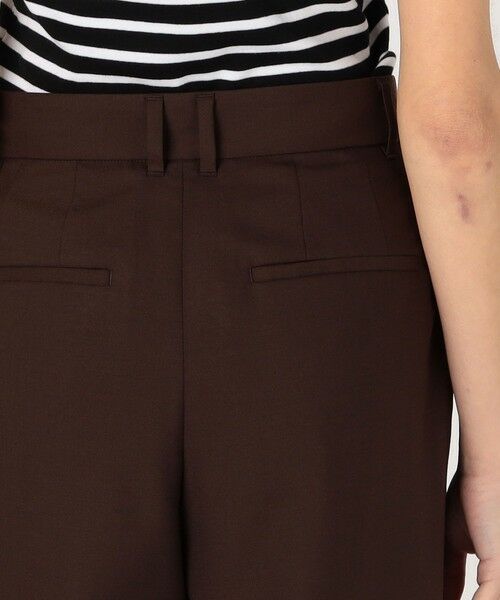 TOMORROWLAND / トゥモローランド スラックス・ドレスパンツ | ストレッチトロピカル タックワイドパンツ | 詳細6