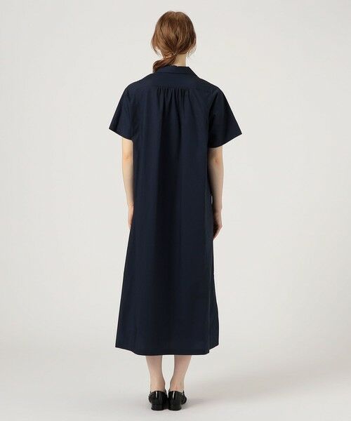 TOMORROWLAND / トゥモローランド ロング・マキシ丈ワンピース | タイプライター シャツワンピース | 詳細3