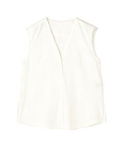 TOMORROWLAND / トゥモローランド シャツ・ブラウス（半袖以外） | エフェクトリネン ライトジレブラウス