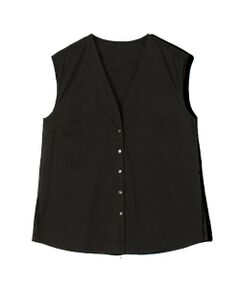 TOMORROWLAND / トゥモローランド シャツ・ブラウス（半袖以外） | エフェクトリネン ライトジレブラウス