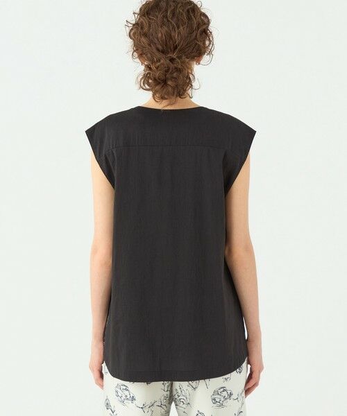 TOMORROWLAND / トゥモローランド シャツ・ブラウス（半袖以外） | エフェクトリネン ライトジレブラウス | 詳細4