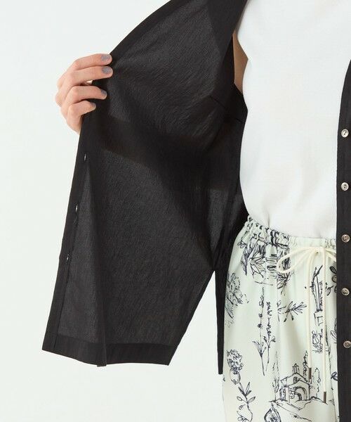 TOMORROWLAND / トゥモローランド シャツ・ブラウス（半袖以外） | エフェクトリネン ライトジレブラウス | 詳細5