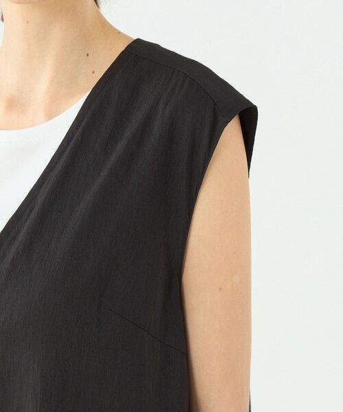 TOMORROWLAND / トゥモローランド シャツ・ブラウス（半袖以外） | エフェクトリネン ライトジレブラウス | 詳細7