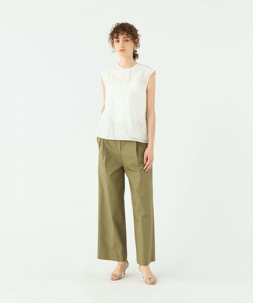 TOMORROWLAND / トゥモローランド シャツ・ブラウス | スパンコールエンブロイダリー スリーブレスブラウス | 詳細1