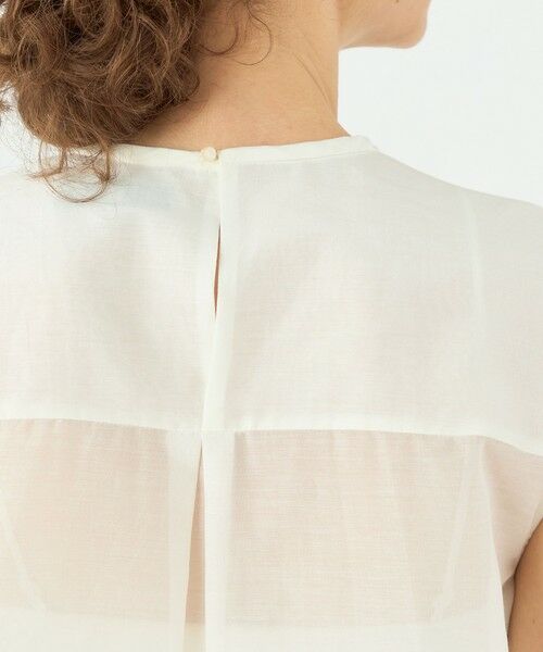 TOMORROWLAND / トゥモローランド シャツ・ブラウス | スパンコールエンブロイダリー スリーブレスブラウス | 詳細6