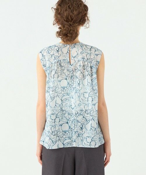 TOMORROWLAND / トゥモローランド シャツ・ブラウス | レモンスケッチ タックフレアブラウス | 詳細4