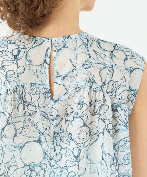 TOMORROWLAND / トゥモローランド シャツ・ブラウス | レモンスケッチ タックフレアブラウス | 詳細6