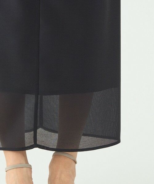 TOMORROWLAND / トゥモローランド ロング・マキシ丈スカート | カラミシャイニー シアースカート | 詳細9