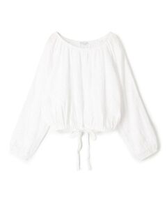 TOMORROWLAND / トゥモローランド シャツ・ブラウス（半袖以外） | ライトウェイトリネン ギャザーブラウス WKO3985