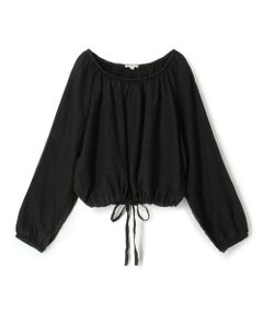 TOMORROWLAND / トゥモローランド シャツ・ブラウス（半袖以外） | ライトウェイトリネン ギャザーブラウス WKO3985