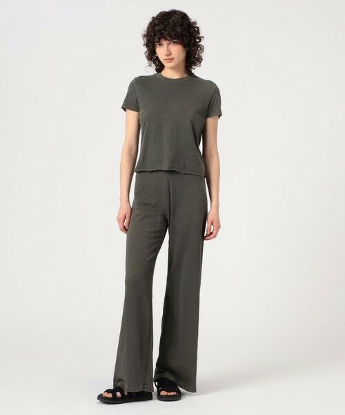 TOMORROWLAND / トゥモローランド Tシャツ | スラブジャージー クルーネックTシャツ WJD3159 | 詳細1