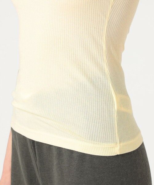 TOMORROWLAND / トゥモローランド タンクトップ | コットンリブ キャミタンク WNL3031 | 詳細8