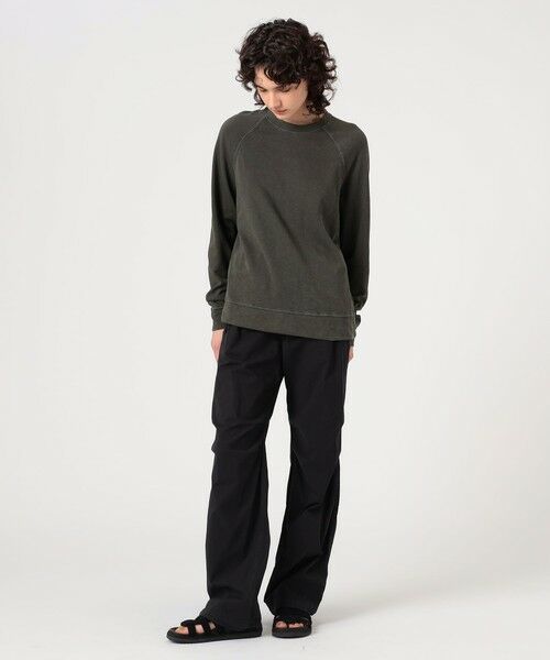 TOMORROWLAND / トゥモローランド スウェット | バックパイルスエット ラグランスリーブプルオーバー WXA3657 | 詳細1