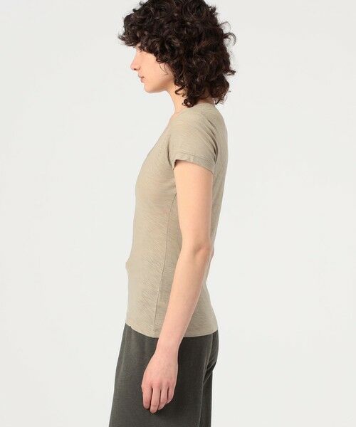 TOMORROWLAND / トゥモローランド Tシャツ | スラブジャージー VネックTシャツ WUA3695 | 詳細3