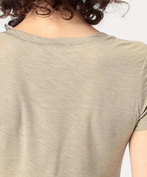 TOMORROWLAND / トゥモローランド Tシャツ | スラブジャージー VネックTシャツ WUA3695 | 詳細6