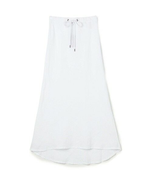 TOMORROWLAND / トゥモローランド ロング・マキシ丈スカート | ライトウェイトリネン ハイロースカート WKO5983(11 ホワイト)