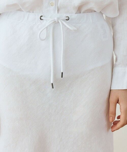 TOMORROWLAND / トゥモローランド ロング・マキシ丈スカート | ライトウェイトリネン ハイロースカート WKO5983 | 詳細5