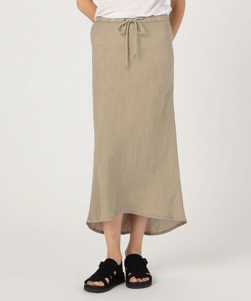 TOMORROWLAND / トゥモローランド ロング・マキシ丈スカート | ライトウェイトリネン ハイロースカート WKO5983 | 詳細2