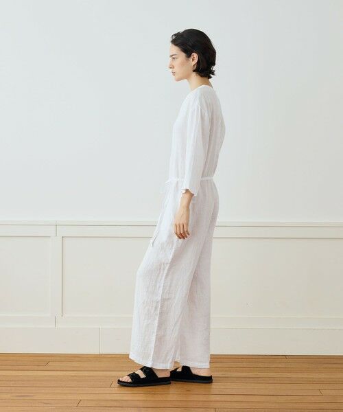 TOMORROWLAND / トゥモローランド サロペット・オールインワン | ライトウェイトリネン ジャンプスーツ WKO6964 | 詳細2