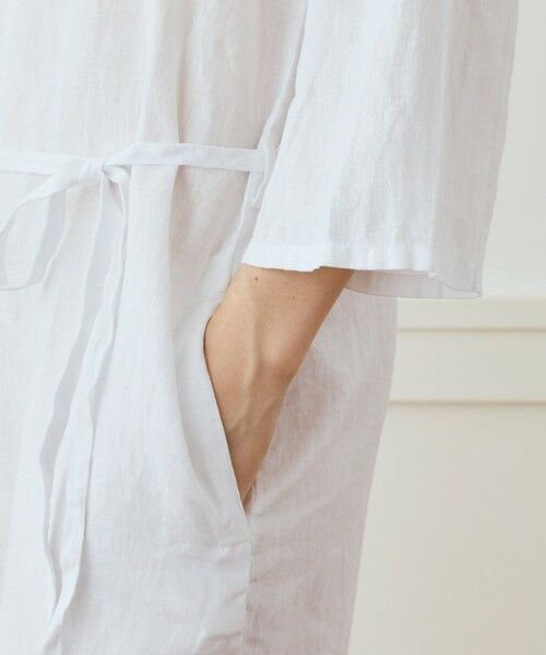 TOMORROWLAND / トゥモローランド サロペット・オールインワン | ライトウェイトリネン ジャンプスーツ WKO6964 | 詳細7