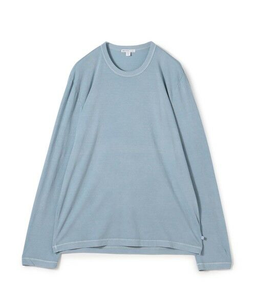 TOMORROWLAND / トゥモローランド Tシャツ | コットンジャージ ロングスリーブTシャツ MLJ3351(63 ライトブルー)