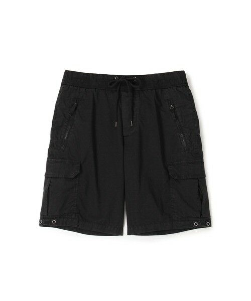 TOMORROWLAND / トゥモローランド ショート・ハーフ・半端丈パンツ | パラシュートポプリン カーゴショーツ MSPS4297(19 ブラック)