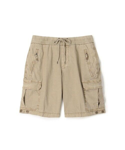 TOMORROWLAND / トゥモローランド ショート・ハーフ・半端丈パンツ | パラシュートポプリン カーゴショーツ MSPS4297(43 ベージュ)