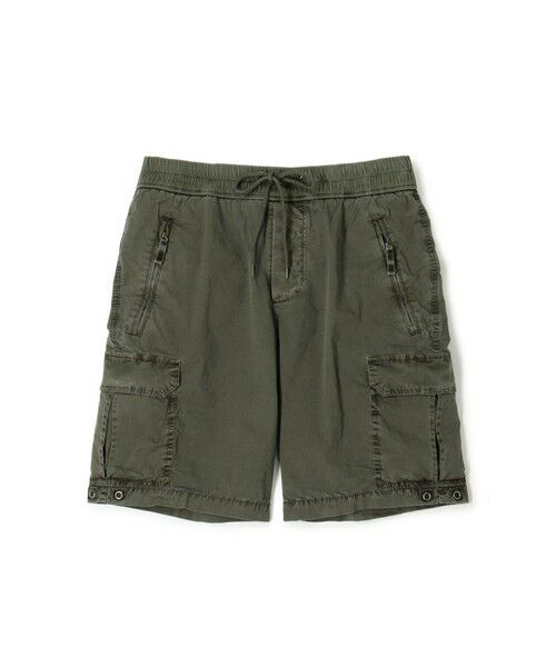 TOMORROWLAND / トゥモローランド ショート・ハーフ・半端丈パンツ | パラシュートポプリン カーゴショーツ MSPS4297(55 グリーン)