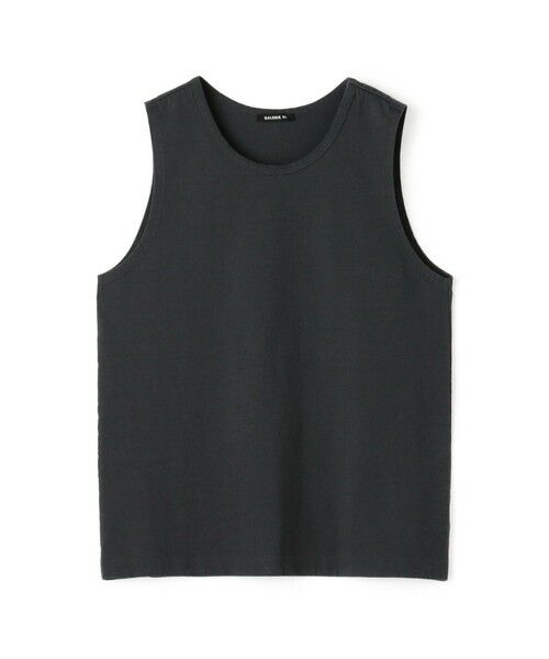 TOMORROWLAND / トゥモローランド タンクトップ | ドライコットン タンクトップ(17 チャコールグレー)