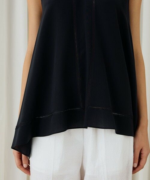 TOMORROWLAND / トゥモローランド シャツ・ブラウス | エッジンレース スカーフラインブラウス | 詳細7