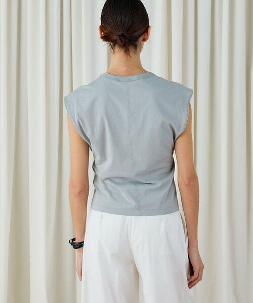 TOMORROWLAND / トゥモローランド Tシャツ | プレーンジャージー フレンチスリーブプルオーバー | 詳細4