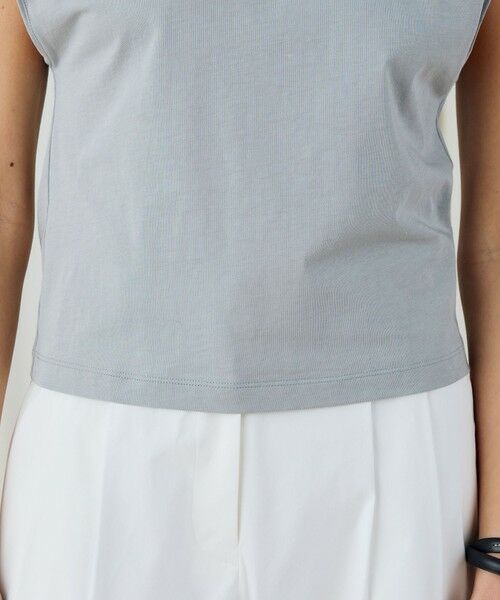 TOMORROWLAND / トゥモローランド Tシャツ | プレーンジャージー フレンチスリーブプルオーバー | 詳細7