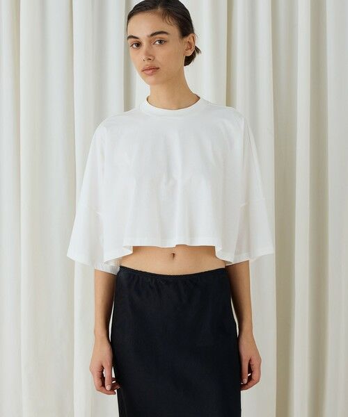 TOMORROWLAND / トゥモローランド Tシャツ | ソフトプレーンジャージー フレアプルオーバー | 詳細2