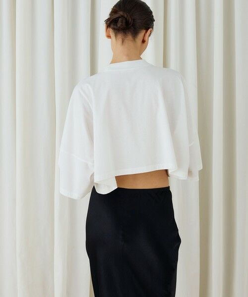 TOMORROWLAND / トゥモローランド Tシャツ | ソフトプレーンジャージー フレアプルオーバー | 詳細4